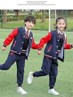 小学生校服套装夏装洋气运动会班服幼儿园园服定制学校儿童活动服